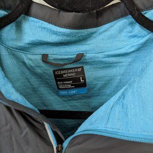 Icebreaker GT Windbreaker - Gray